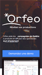 Mobile Screenshot of orfeo.pro